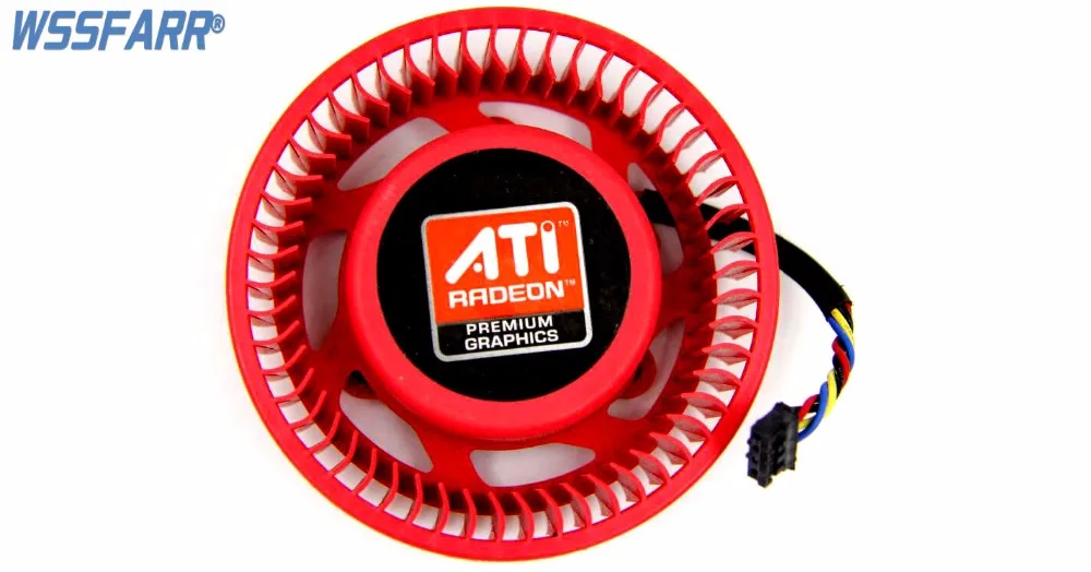 

original NTK FD9238H12S 75mm Graphics / Video Card Cooler Fan 37mm 12V 0.8A 4Wire for ATI HD4870 HD4890 HD5850 HD6850 HD6970