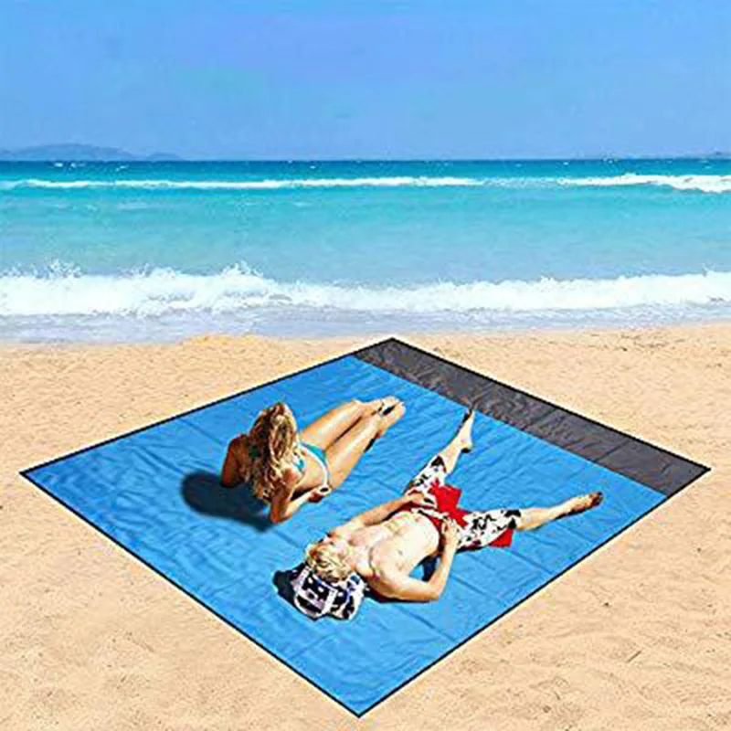 

2.1M*2M Waterproof Beach Blanket Outdoor Portable Picnic Mat Camping Ground Mat Mattress Outdoor Camping Picnic Mat blanket