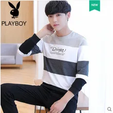 Playboy осенний свитер с длинными рукавами мужской тонкий джемпер сверхмодный свитер Молодежный красивый свитер