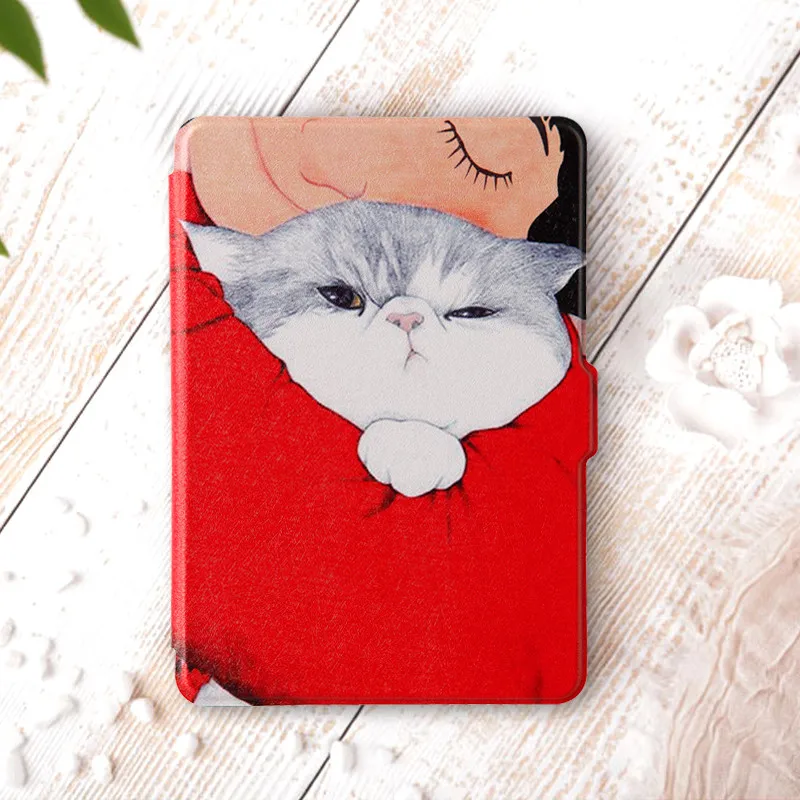 

Original PU Leather Case for Amazon Kindle Paperwhite 1 2 3 6inch E-book 2012 2013 2015 Cover Smart Auto Sleep/Wake Coque +Pen