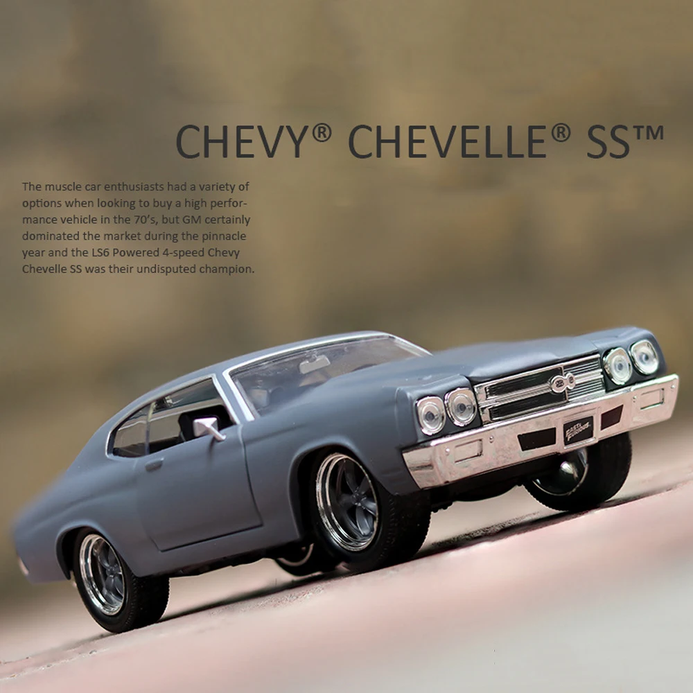 1:24 Chevrolet Chevelle ss машина Diecasts игрушечный транспорт горячее колесо модель