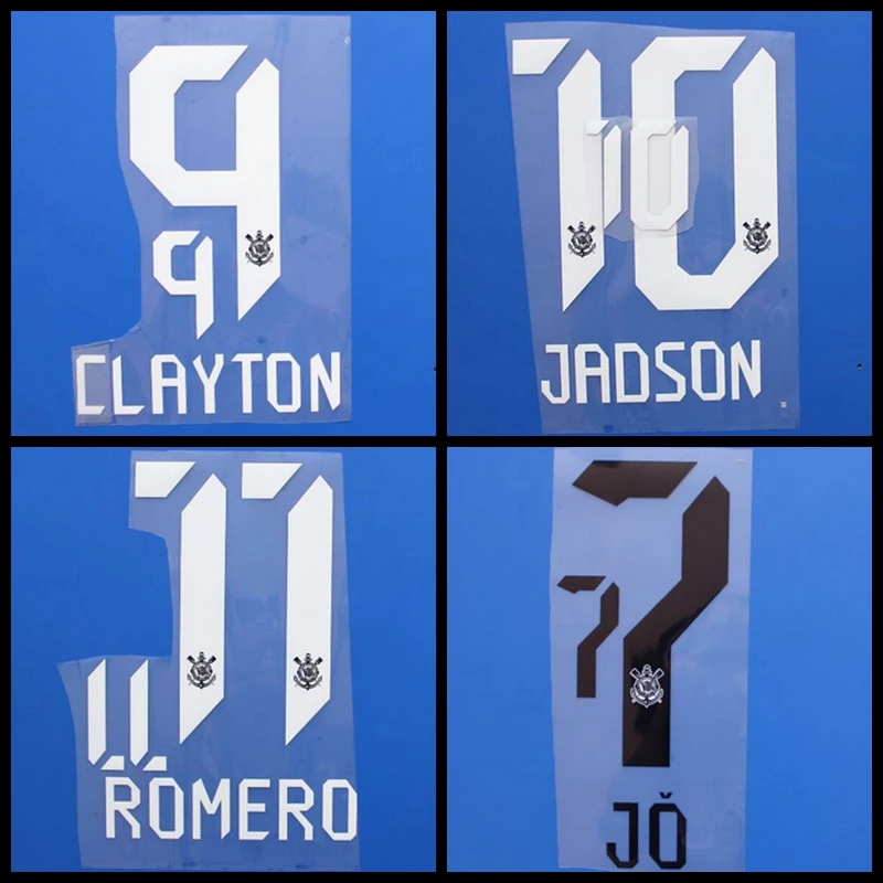 new corinthians romero jadson clayton jo white and black football
