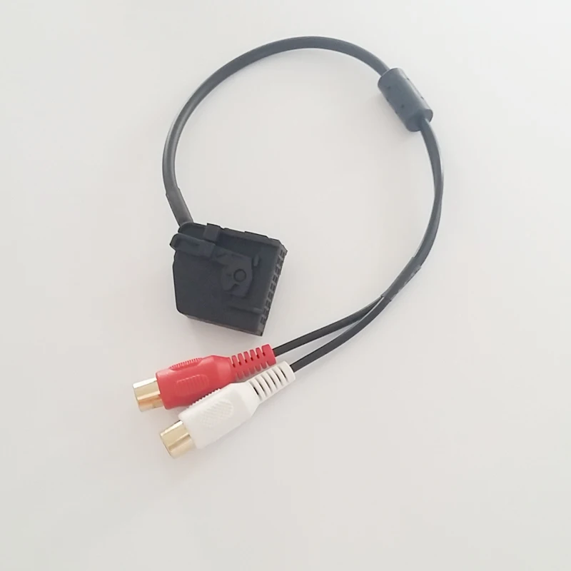 Аудиоадаптер для VW Passat Touran Sharan Touareg RNS2 MFD2 RCA Aux|aux cable adapter|aux adapteraux adapter for vw |
