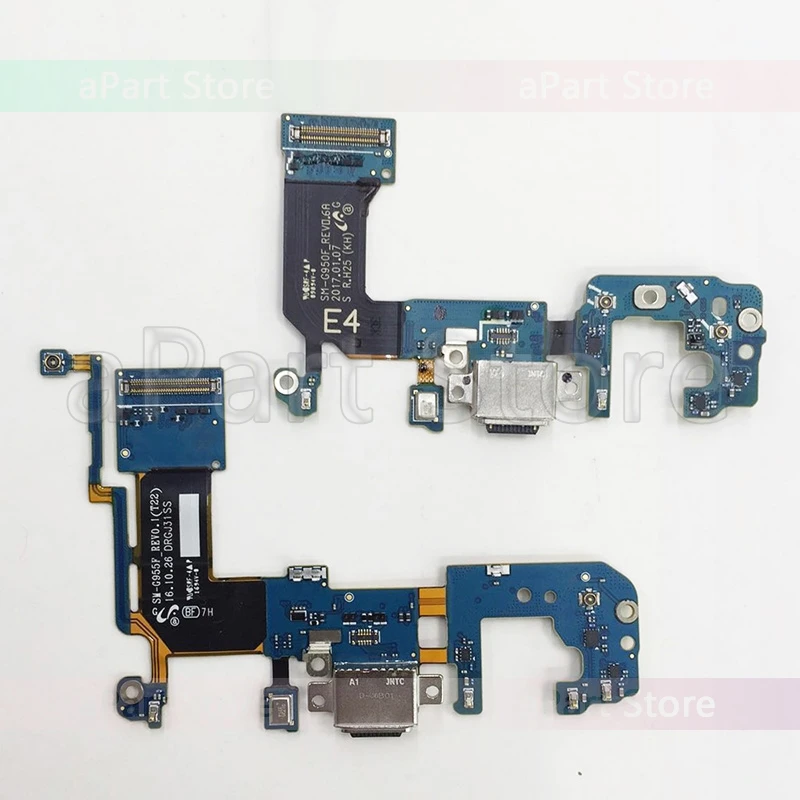 

Original Usb Charging Mic Port Dock Flex Cable for Samsung Galaxy S8 G950u G950f S8 Plus + G950n G955u G955f G955n Replacement