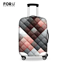FORUDESIGNS Travel Thicken Elastic Color Luggage Suitcase Protective Cover, Apply to 18-30inch Cases, Travel Accessories