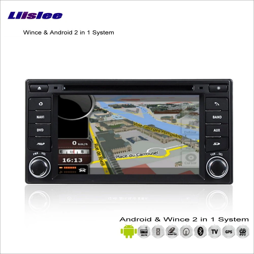 Cheap Liislee Car Android Multimedia For Nissan Livina 2013~2014 Radio Stereo CD DVD Player GPS Navi Map Navigation Audio Video System 1