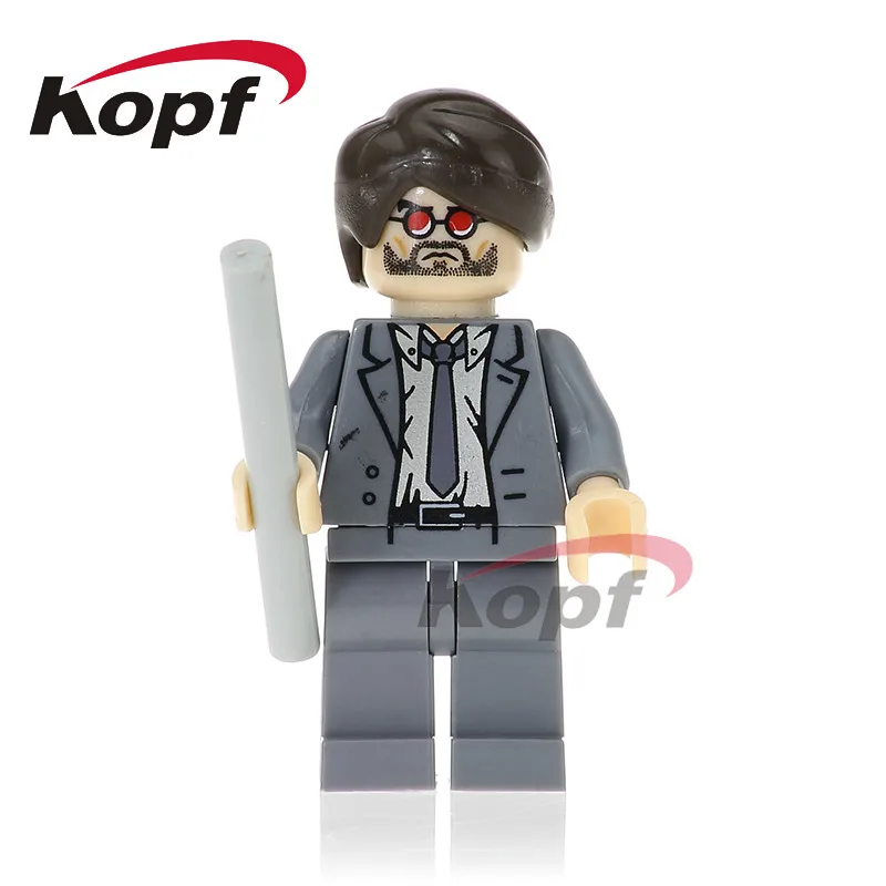 PG262 50Pcs No Box 50 шт. PG265 Супер Герои Дэдшот матовый Мурдок Зимний Солдат Человек-паук мини куклы строительные блоки Коллекция игрушки для детей - Цвет: PG262 50Pcs No Box