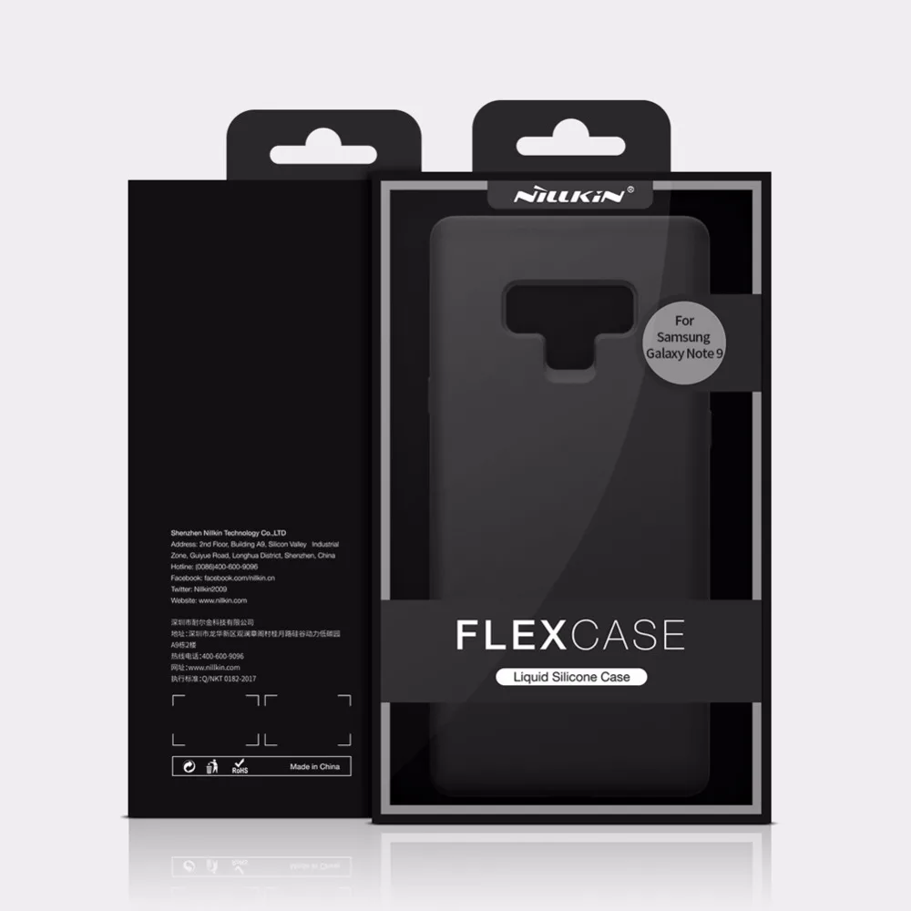 Защитный чехол Nillkin Flex Pure для samsung Galaxy Note 9 мягкий жидкий силиконовый резиновый противоударный чехол для телефона s для samsung Note 9