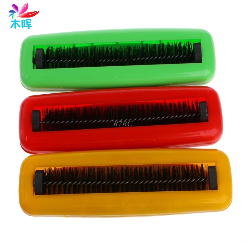 

Plastic Sweeper Carpet Table Single Brush Dirt Crumb Collector Cleaner Roller may4_35