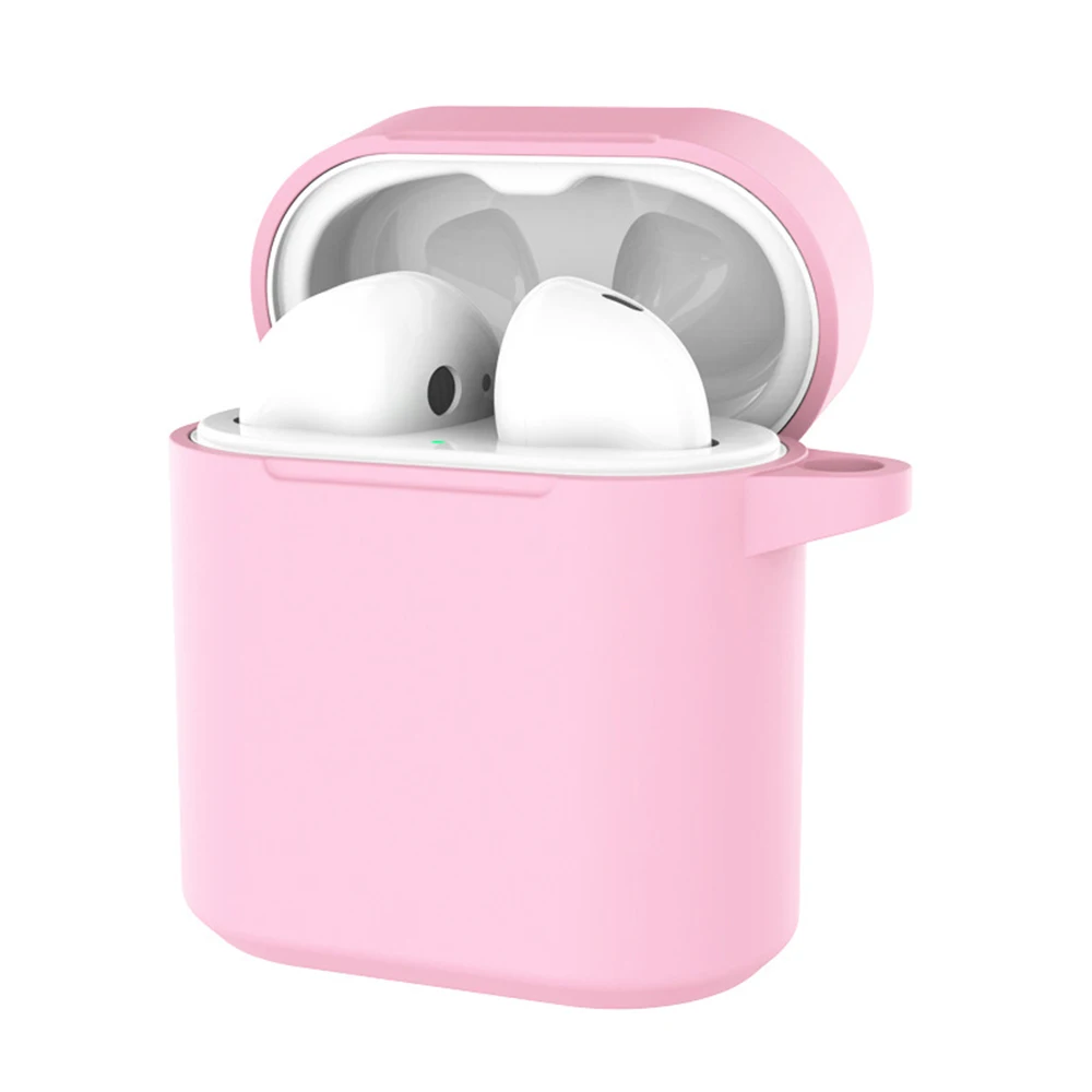 Беспроводной Bluetooth чехол для гарнитуры для huawei Glory FlyPods все включено силиконовый чехол для наушников Аксессуары для хранения - Цвет: light pink