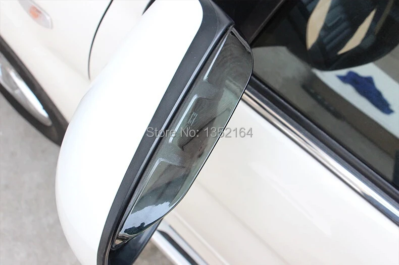 Авто зеркало заднего вида дождь щит дефлектор для Mitsubishi ASX 2013-, ABS, 2 шт./партия, Стайлинг автомобиля