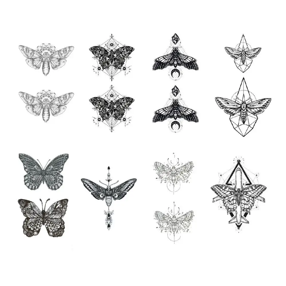 فراشة الوشم ملصق للماء المؤقتة وهمية الوشم هندسية الذراع اليد الاطفال الأطفال مراهقون النساء الجسم أدوات الرسم 10.5X6 سنتيمتر فراشة الوشم ملصق للماء المؤقتة وهمية الوشم هندسية الذراع اليد الاطفال الأطفال مراهقون النساء الجسم أدوات الرسم 10.5X6 سنتيمتر