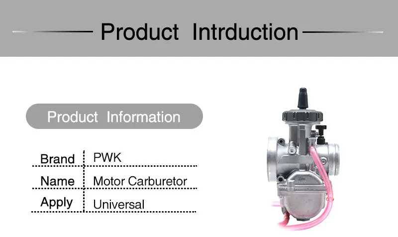 ZSDTRP Карбюратор Carb для мотоцикла 2 T/4 T двигатель 33 34 35 36 38 40 42 мм PWK Carburador Внедорожный гоночный двигатель 100-500cc