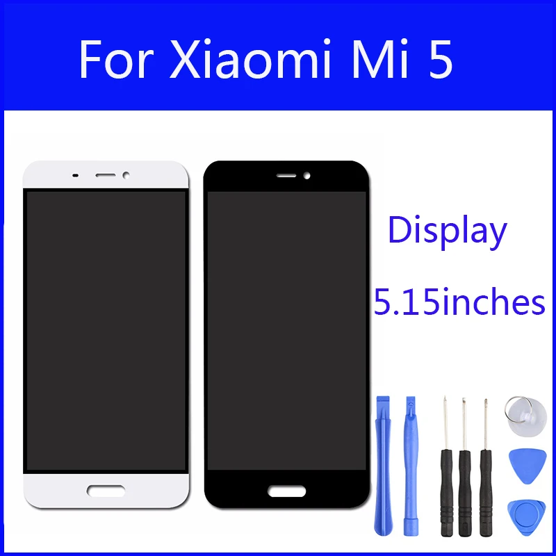 Original LCD For Xiaomi Mi 5 M5 Mi5 Pro Prime Display Screen Digitizer Touch Screen Glass