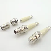 20 шт./лот свечи зажигания в форме металлической трубы курительные трубки для табака подарок мельница дыма для кальяна размельчитель Фристайл Spark трубка запальной свечи