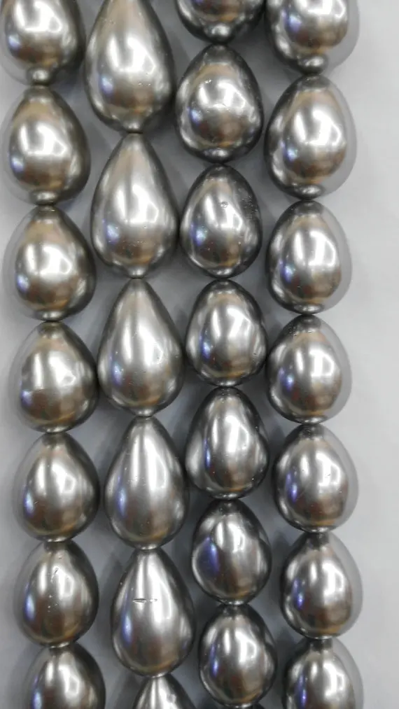 Жемчуг Gergous 10x14 15x20mm полная цепочка падение teadrop кубический ботинки черного белого