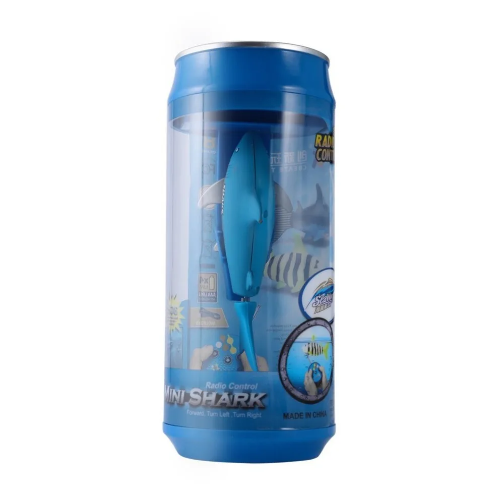  Mini RC Submarine 4 CH Remote Small Sharks With USB Remote Control Toy Fish Boat Best Christmas Gif