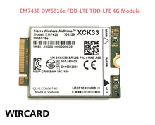 Carte de câblage pour EM7430 DW5816e GOBI6000 cat6 300M 4G LTE WWAN DW5816e pour 7280 7285 7290 7389 7390 7480 7490 E7470