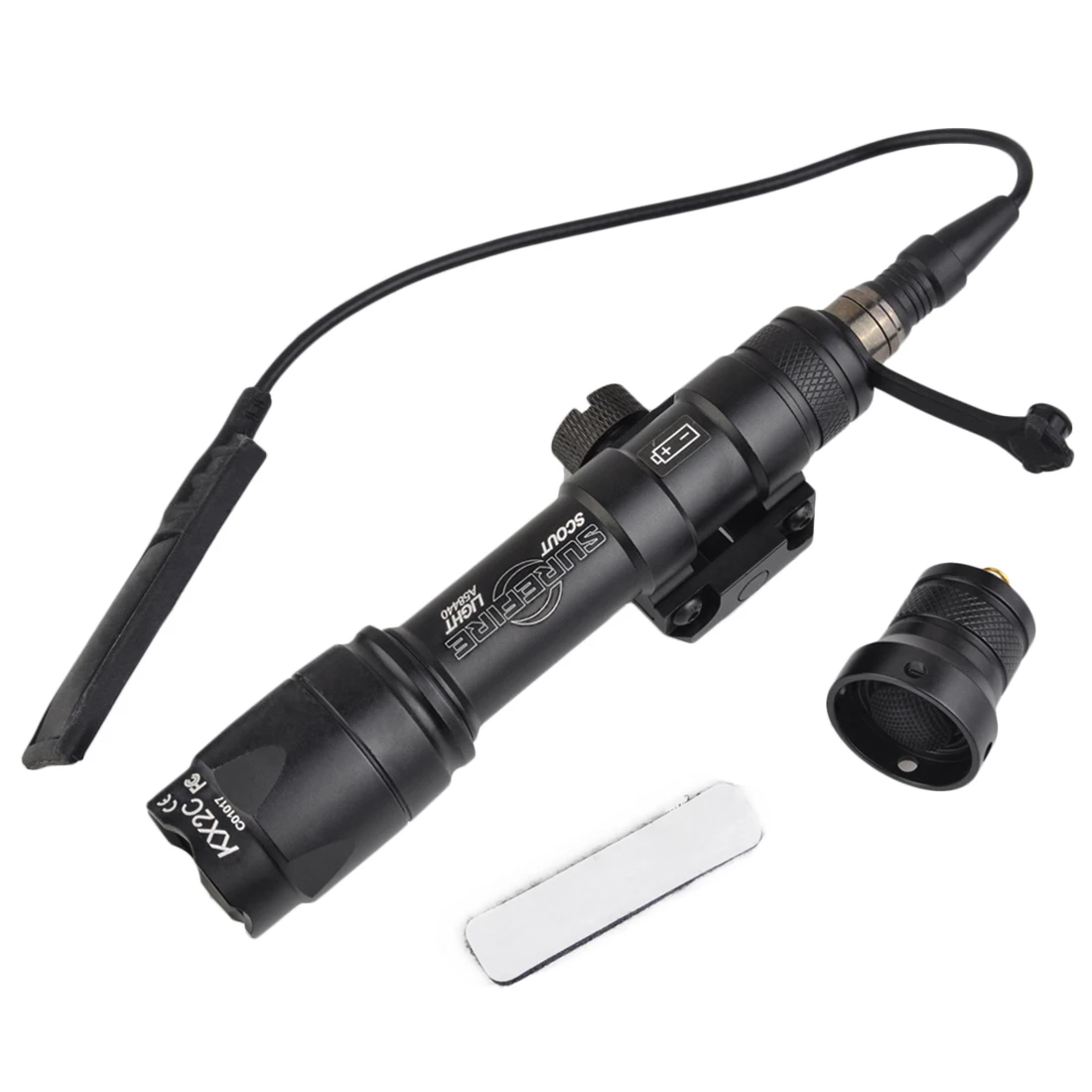 

Rowsfire Tactical Surefire M600C Scout Flashlight LED Full Version for Nerf/for Airsoft Group Games - Black/Tan