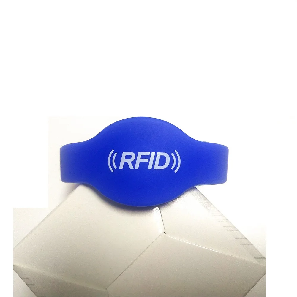 Водонепроницаемый 13,56 МГц M1 умная ИС(интеграционная Схема часы с силиконовым браслетом карт карты