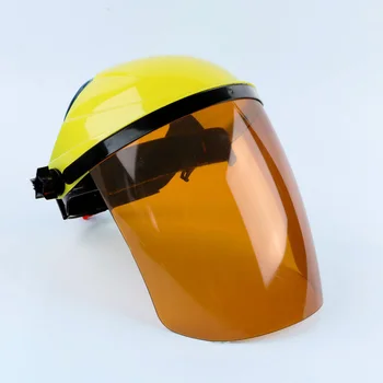 

ZK30 Dropshipping Black Brown Lens Anti-UV Anti-shock Welding Helmet Shield Solder Mask Face Eye Protect Shield Anti-shock Mask