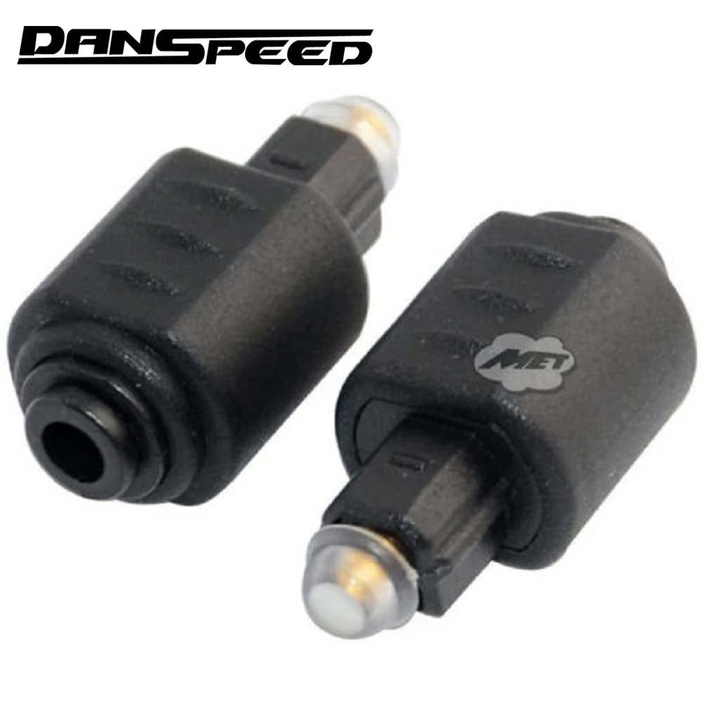 

DANSPEED 1Pcs Audio Adapter 3.5mm Mini Optical Female Socket To Digital Toslink Male Converter