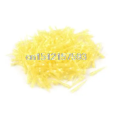 

Lab Clear Yellow Plastic Liquid Filter Pipette Tips 200ul 1000 Pcs