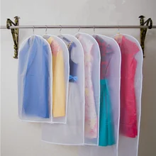 Горячая Распродажа 5 шт прозрачный чехол для одежды для защиты от пыли домашнее платье одежда костюм чехол пылезащитный чехол для хранения сумки домашнее украшение