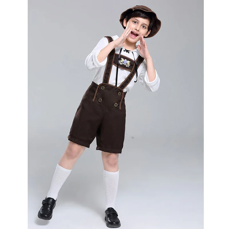 Kids Boys Oktoberfest Cosplay Costume (1)