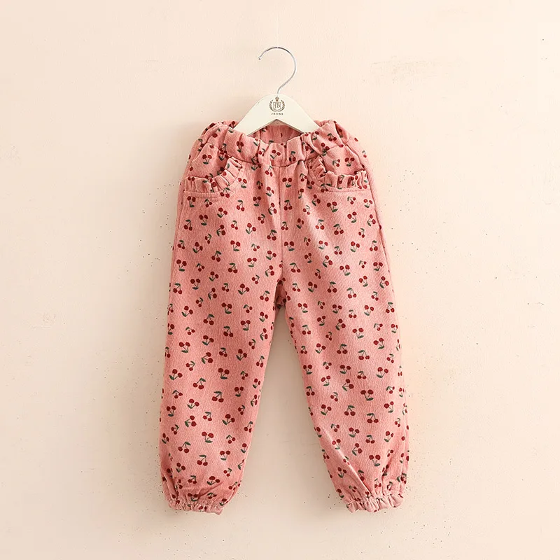 

Baby Cartoon Lantern Pants 2019 Autumn Style New Girls Children's Wear Children's Corduroy Casual Pants