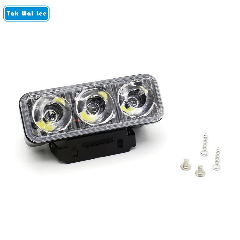 

Tak Wai Lee 1Pcs 6W LED Daytime Running Light Flashing Styling DRL DC12-80V 700LM Car Motorcycle 4X4 4WD SUV Warning Work Lamp