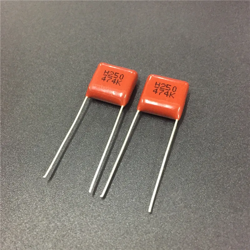 Конденсатор CBB 474 250V 474K 0 47 мкФ 470nF P10 CL21 Металлизированный Полипропиленовый