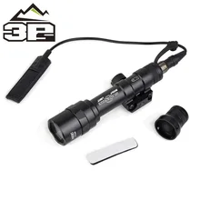 Airsoft M600U вспышка светильник Тактический Скаут светильник светодиодный 500 люмен CREE светодиодный XP-G R5 светильник s Охота M600 вспышка светильник переключатель WEX356