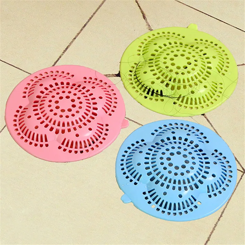 

Hair Stoppers & Catchers Bathroom Hair Filter Sink Anti-Clog Floor Cover Kitchen Sewer Sewer Hair Filter