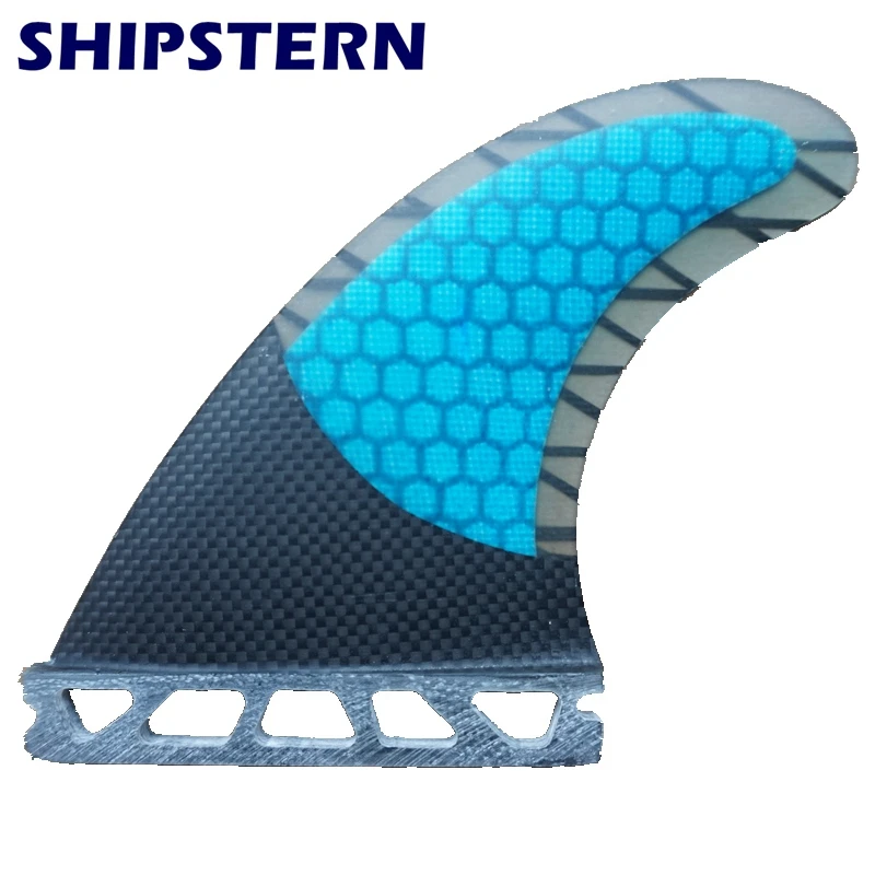 Free Shipping Blue Color Surfboard Fins Futures Carbon Surf Future Fins