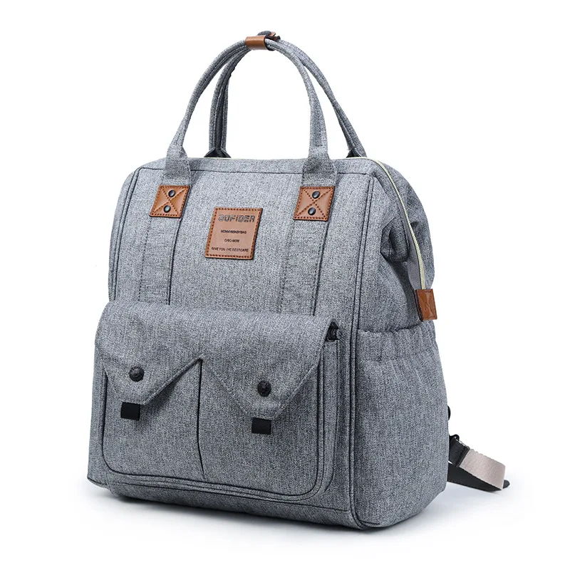 Брендовая дизайнерская большая емкость пеленка сумка Мумия Материнство подгузник сумка для ухода за ребенком путешествия рюкзак коляска подвесная сумка