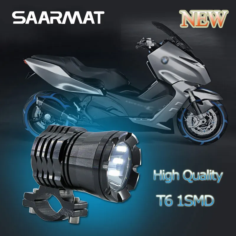 

1Pcs 30W 3000lm U5 Chips LED Lacer Gu 12V-60V Light Bulb Headlight Motor Head Light For BMW Honda Suzuki Motorcycle