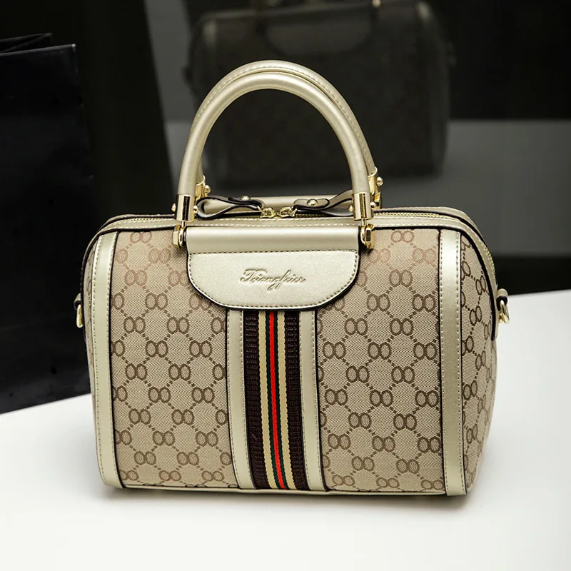 

XIANGFEIER Women Single Shoulder Bags Big Ladies Canvas Designer Handbags 2019 Boston Crossbody Bag Practical Travel Totes Bags