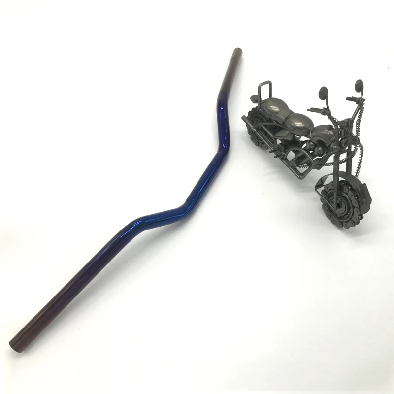 

Universal high quality vacuum ion plating gradient colour 304 stainless steel motorcycle handlebars