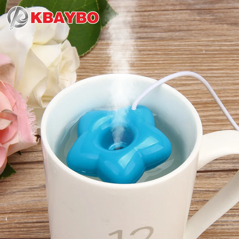 

KBAYBO Hot Mini USB Air Humidifier Donuts Purifier portable Aroma Diffuser Steam For Office Home