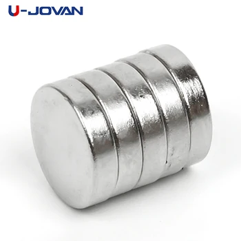 

U-JOVAN 10pcs 8 x 2 mm N35 Strong Craft Rare Earth Magnet Round Powerful Neodymium Magnet 8*2mm