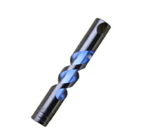 

Tritium Light 25-Years Self Luminous Key Chain Spiral shape stainless steel Tritium key ring Includes 3x22.5mm Tritium Vial (Blu