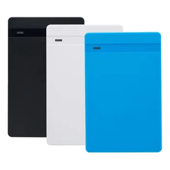 

2.5"inch Tool-Free USB 2.0 SATA HDD SSD Enclosure HDD External Case w/ LED Light