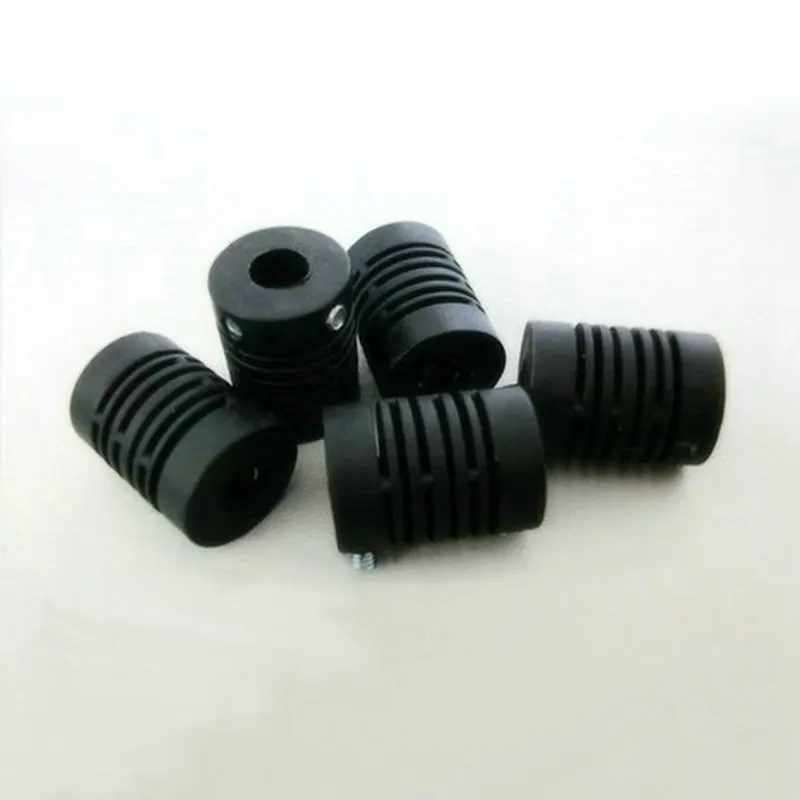 

Good quality Nylon Plastic Flexible coupling 4 6 8 mm hole omron E6B2 encoder shaft coupling 10pcs per pack