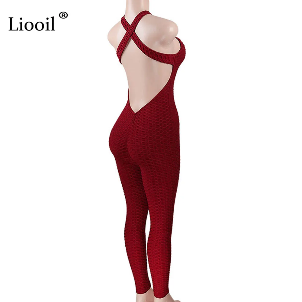 Liooil, сексуальный женский комбинезон с открытой спиной,, черный, белый, Облегающий комбинезон, асимметричные вечерние комбинезоны, женские комбинезоны