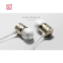 Original OnePlus Bullet 2 V2 3.5mm In-Ear Dynamic Earphone Headset Earbud with Mic & Volume Remote for OnePlus 3 3T 2 1 X