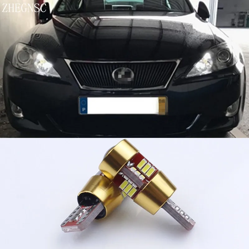 

2x T10 W5W LED Canbus Car Light Clearance Parking Led For Lexus RX350 RX300 IS250 RX330 LX470 IS200 LX570 GX460 GX ES LX IS IS35