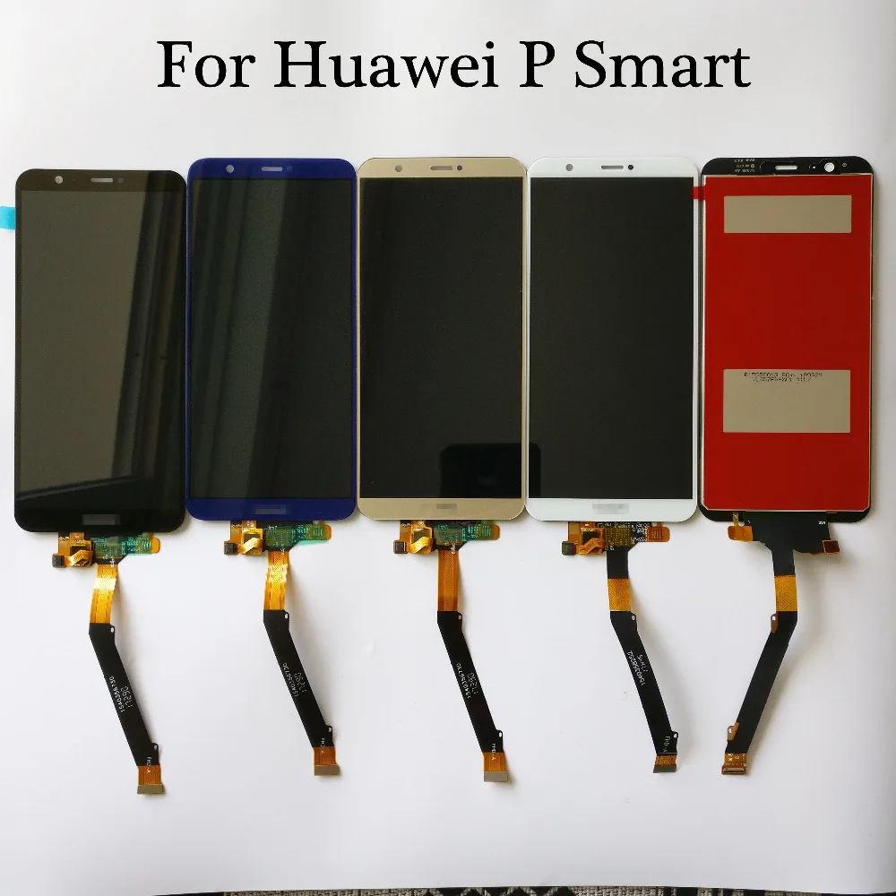 Высококачественный 5 6 дюймовый для Huawei P Smart FIG LX3 LX2 LX1 L21 LCD дисплей + цифровой