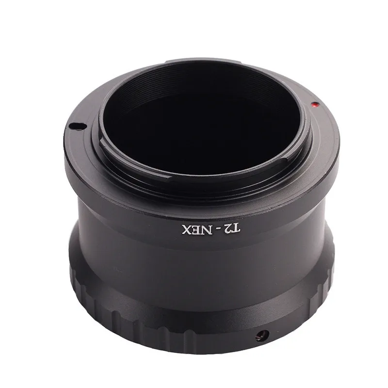 T2 NEX Т-образный кольцевой адаптер для sony NEX E Mount Micro camera Attached телескоп микроскоп Крепление объектива с 0,91 дюймовыми 0,96" 1,25" портами - Цвет: T2 NEX