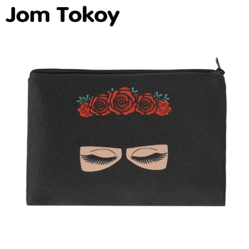 

Jom Tokoy Portable Type Make up Bags Cosmetic Case Maleta de Maquiagem Bags Storage Travel Makeup Bag Brand Pencil case Fxhzb755
